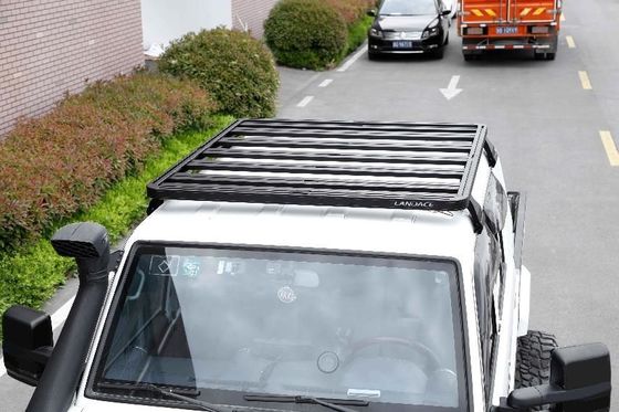 ইনস্টলেশন টয়োটার জন্য বৃষ্টির গর্ত মাউন্ট অফ রোড 4X4 ল্যান্ড ক্রুজার এলসি 79 ছাদ র্যাক