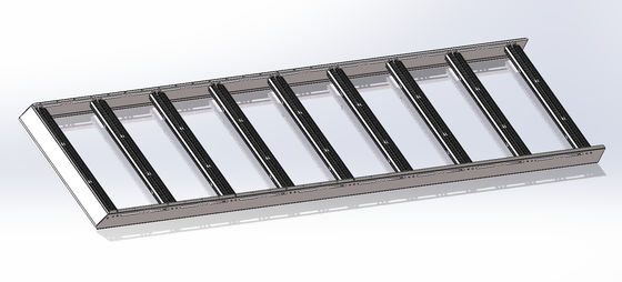 বহিরঙ্গন ক্যাম্পিং কার্যক্রমের জন্য কালো রঙের কাস্টম ভ্যান পার্টস ক্যাম্পার ভ্যান ছাদ র্যাক প্ল্যাটফর্ম