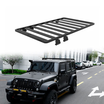 ছাদ স্থাপন অ্যালুমিনিয়াম খাদ ছাদ Racks JEEP JK কাস্টমাইজড ইউনিভার্সাল জন্য বাস্কেট