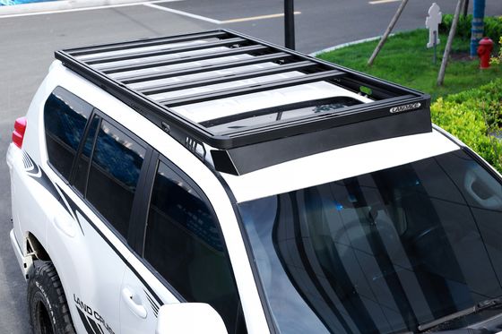 কাস্টমাইজড অ্যালুমিনিয়াম 4x4 গাড়ী ছাদ র্যাক LC150 জন্য আউটডোর অ্যাডভেঞ্চার জন্য নিখুঁত