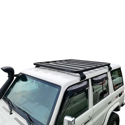 IATF16949 অ্যালুমিনিয়াম খাদ উপাদান সহ LC79 এর জন্য অনুমোদিত পাউডার লেপযুক্ত গাড়ি ছাদ র্যাক