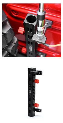 JEEP Wrangler কার মোডিফাইড কালো অ্যালুমিনিয়াম পতাকা খুঁটি হোল্ডার ক্রেট উচ্চ বিক্রয়ের জন্য
