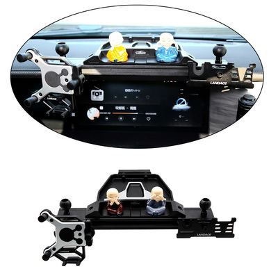 JEEP Wrangler JL অ্যালুমিনিয়াম খাদ সেন্টার কনসোল ব্র্যাকেট ট্যাংক 300 জন্য মোবাইল ফোন ধারক