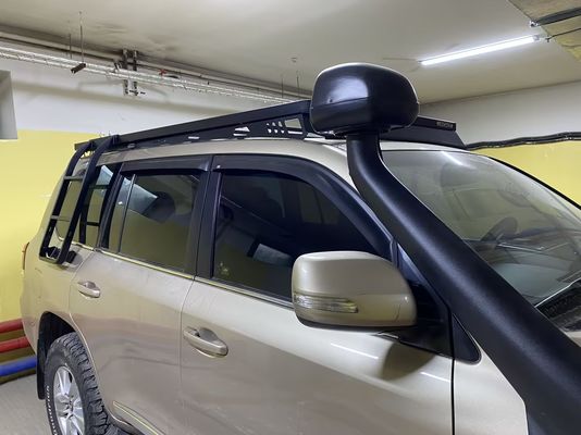 টি-স্লট অনুভূমিক স্লটস পাউডার লেপ ট্রে স্টাইল র্যাক সহ গাড়ী ছাদ র্যাক