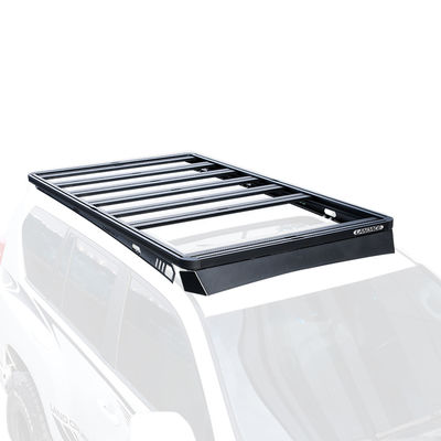 ইউনিভার্সাল ছাদ মাউন্ট 4x4 LC150 LC200 অ্যালুমিনিয়াম খাদ রৌপ্য এবং কালো জন্য ছাদ বাস্কেট