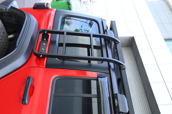 সহজ ইনস্টলেশন ডাবল সাইড লেডার JEEP Wrangler 2018-2023 JL JK এর জন্য গাড়ির ছাদ লেডার