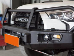 ইস্পাত 4x4 অফ রোড অটো পার্টস সামনের বাম্পার গার্ড রিয়ার বাম্পার টয়োটা 4 রানার এন 21 এর জন্য