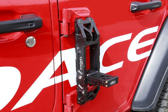 JEEP Wrangler JL JK 4x4 পাওভার্টেপ ডোর হিঞ্জ সাইড ফোল্ডিং ফুট পেডাল স্টেপ সাইড ডোর সিঁড়ি