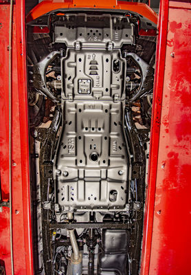 4ISUZU D-MAX শ্যাসির জন্য রানার ইঞ্জিন গার্ড স্কিড প্লেট ট্রান্সমিশন সুরক্ষা