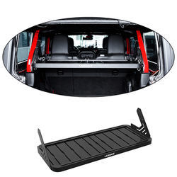 JEEP Wrangler JL অভ্যন্তরীণ কার্গো স্টোরেজ র্যাক সঙ্গে টেবিল অ্যালুমিনিয়াম খাদ OEM উত্পাদন