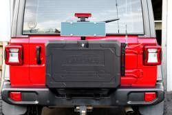 Wrangler JL অফ রোড অ্যালুমিনিয়াম জিপ বাইরের স্টোরেজ বক্স আকার 700x450x317mm