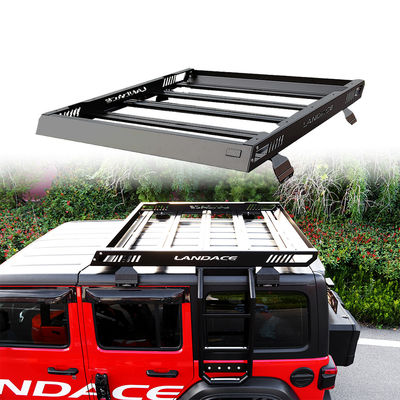 18-23 Wrangler Rubicon Jeep অ্যালুমিনিয়াম খাদ উপাদান জন্য অফ-রোড ছাদ ব্যাগ ক্যারিয়ার