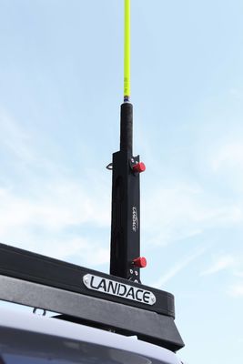 জং প্রতিরোধী অ্যালুমিনিয়াম 323X78X86 মিমি জেপ মাল্টিফাংশনাল জন্য পতাকা খুঁটি সমর্থন ক্রেট