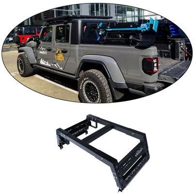 পিক আপ 4x4 আনুষাঙ্গিক কালো পাউডার লেপ সহ কার্বন ইস্পাত কার্গো র্যাক রোল বার