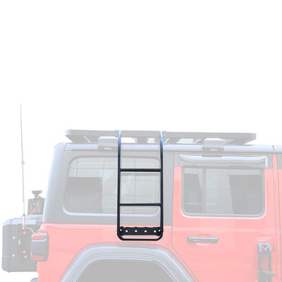 JEEP গাড়ির ছাদ র্যাক স্টেইনলেস স্টীল মধ্যে জারা প্রতিরোধের সঙ্গে পাশ সিঁড়ি