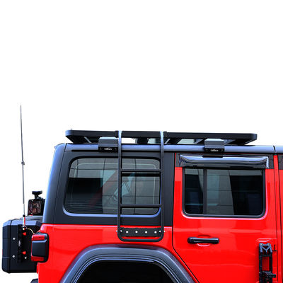JEEP গাড়ির ছাদ র্যাক স্টেইনলেস স্টীল মধ্যে জারা প্রতিরোধের সঙ্গে পাশ সিঁড়ি