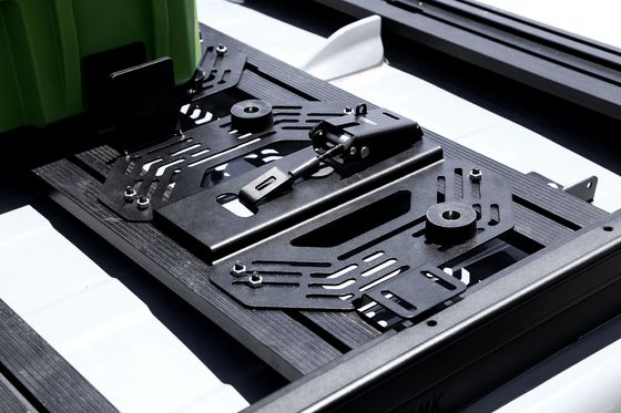 টয়োটা এফজে ক্রুজারের জন্য ক্ল্যাম্প মাউন্টিং কার ছাদ র্যাক এক্সটেনশন সিস্টেম সাইড লেডার অ্যারিং