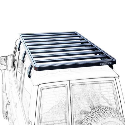 টয়োটা Y60 4th Gen 4Runner এর জন্য পাউডার লেপযুক্ত অ্যালুমিনিয়াম ছাদ র্যাক