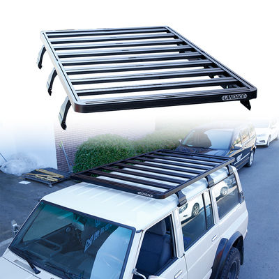 টয়োটা Y60 4th Gen 4Runner এর জন্য পাউডার লেপযুক্ত অ্যালুমিনিয়াম ছাদ র্যাক