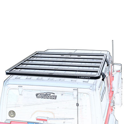 ইউনিভার্সাল ছাদ মাউন্ট র্যাক 4X4 কারের জন্য ই-কোট পাউডার কোট ফিনিস আইএটিএফ 16949 সার্টিফাইড