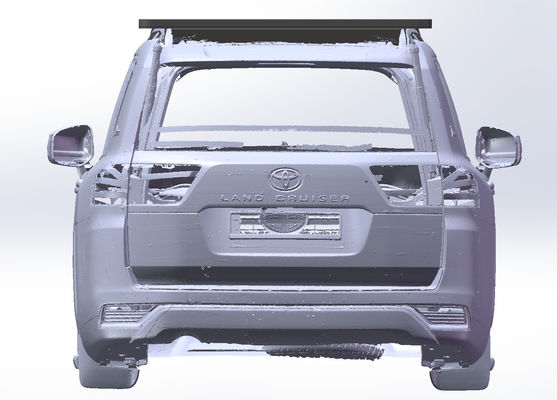 টয়োটা এলসি১৫০ এলসি২০০ এলসি৩০০ এর জন্য কালো পাউডার লেপ গাড়ি ছাদ র্যাক ক্যাম্পিংয়ের জন্য উপযুক্ত