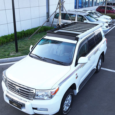 টয়োটা এলসি১৫০ এলসি২০০ এলসি৩০০ এর জন্য কালো পাউডার লেপ গাড়ি ছাদ র্যাক ক্যাম্পিংয়ের জন্য উপযুক্ত