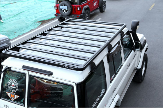 কাস্টমাইজড পাউডার লেপা অ্যালুমিনিয়াম খাদ ছাদ র্যাক 189x122x30 মাত্রা