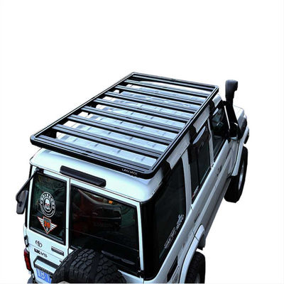 LC150 4x4 কারস ছাদ র্যাক উচ্চ ই-কোট পাউডার কোট ফিনিস সহ অ্যালুমিনিয়াম খাদ তৈরি
