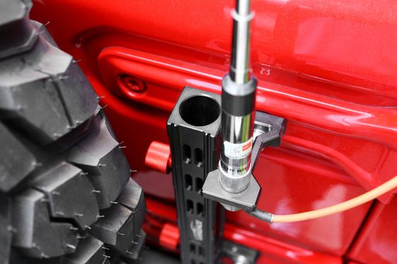 323X78X86 মিমি সুবিধাজনক ফাংশন অ্যালুমিনিয়াম খাদ অটো আনুষাঙ্গিক জন্য পতাকা স্তম্ভ সমর্থন