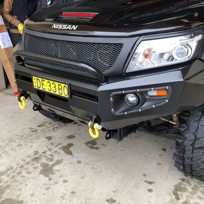 ২০০৯ বর্ষ 4X4 আনুষাঙ্গিক বাম্পার প্লেট উইঞ্চ বুল বার ফরোয়ার্ড কার বাম্পার প্লেট নিসান নাভারার জন্য