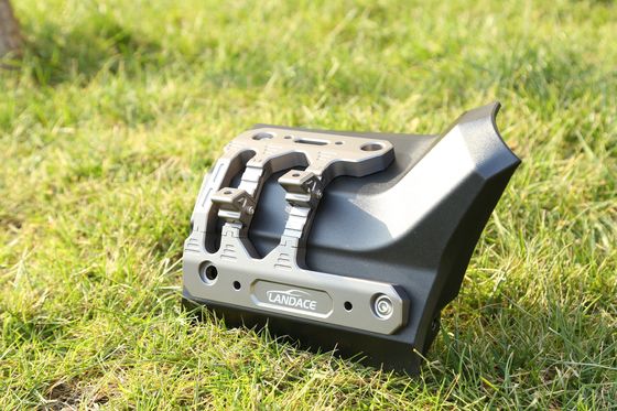 Wrangler Unlimited JL Tank300 হার্ড অ্যানোডাইজিং LED ড্রাইভিং লাইট ব্র্যাকেট একটি স্তম্ভ মাউন্ট