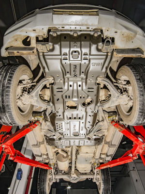 ইসুজু এমইউ-এক্স ডিএমএক্সের জন্য প্রোটেক্টিভ বর্ম ফুয়েল ট্যাঙ্ক স্কিড প্লেট মূল আকারের সাথে মেলে