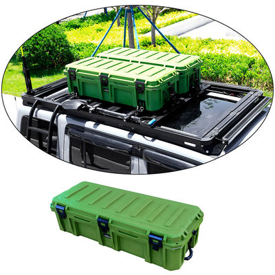 110L 116QT স্টেইনলেস স্টীল ভারী দায়িত্ব ছাদ বক্স স্টোরেজ টুল বক্স সম্প্রসারণ ক্রেট সঙ্গে