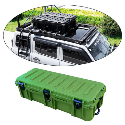 110L 116QT স্টেইনলেস স্টীল ভারী দায়িত্ব ছাদ বক্স স্টোরেজ টুল বক্স সম্প্রসারণ ক্রেট সঙ্গে