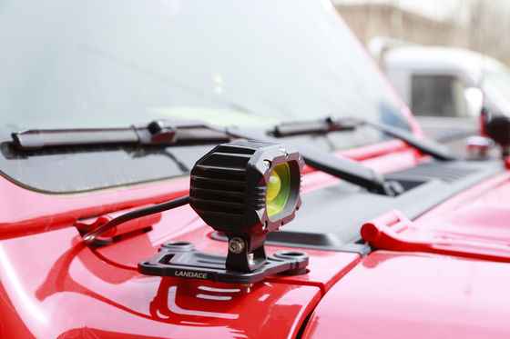 জিপ র্যাংলার জেএল রিয়ার হিচ মাউন্ট এলইডি লাইট ডিজাইন স্টাইল কাস্টম অ্যালুমিনিয়াম খাদ ক্রেট