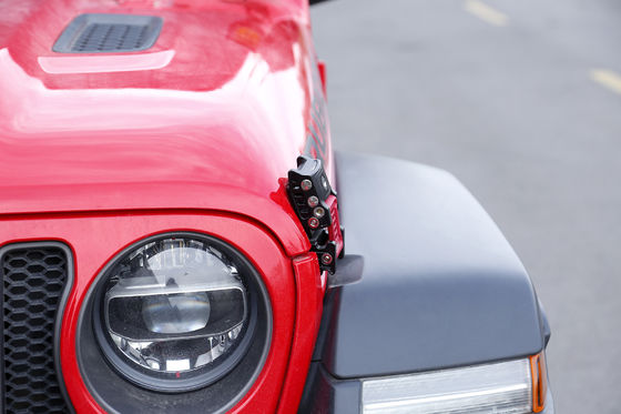 কাস্টম হুড জেপ Wrangler JK JL নেট ওজন 0.35kg / পিসি প্রক্রিয়া CNC যন্ত্র দ্বারা মেশিন