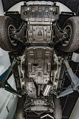 5.0 মিমি স্কিড প্লেট MITSUBISHI Pajero V93 V97 ভারী-ডুয়িং আন্ডারকার্সি সুরক্ষা জন্য