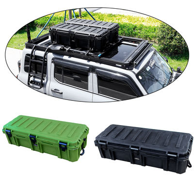 110L SUV অফ-রোড Pcik-Up কার টুল বক্স স্টোরেজ কেস রুবেল কার ছাদ বক্স L1200*W470*H325 মিমি
