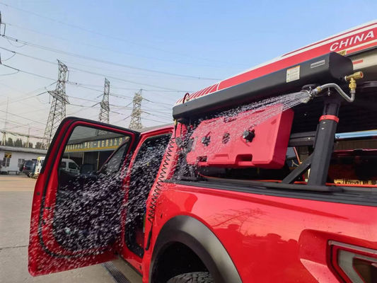 উচ্চ- 4WD কালো পাউডার লেপ অ্যালুমিনিয়াম ক্যাম্পিং জন্য রাস্তা ঝরনা OEM পরিষেবা গৃহীত