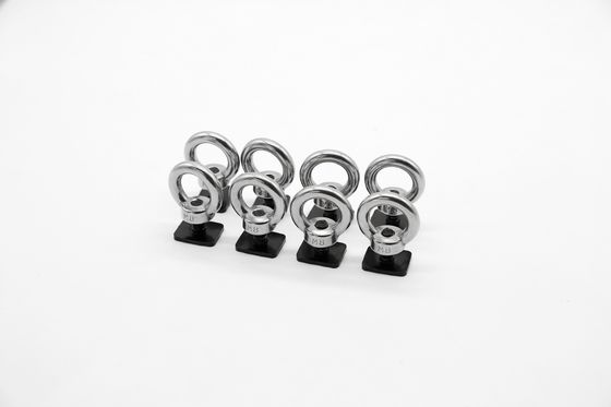 অনন্য নকশা এবং স্টেইনলেস স্টীল Eyebolt Eye Nut সঙ্গে কালো পাউডার আবৃত CNC ছাদ র্যাক