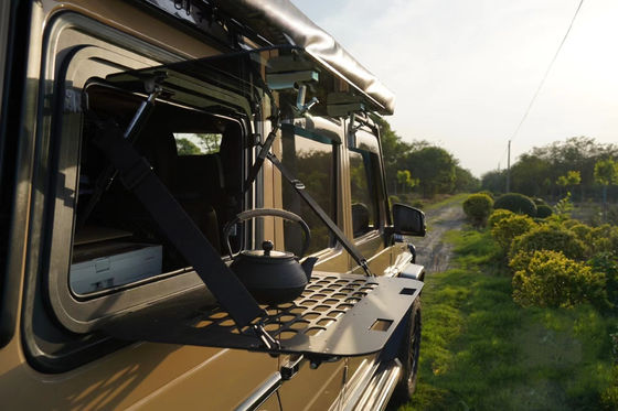 কালো ওভারল্যান্ড ক্যাম্পার G-CLASS W463 জন্য Gullwing উইন্ডো