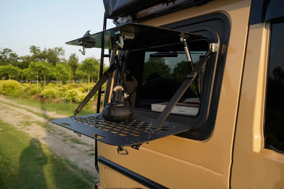 কালো ওভারল্যান্ড ক্যাম্পার G-CLASS W463 জন্য Gullwing উইন্ডো