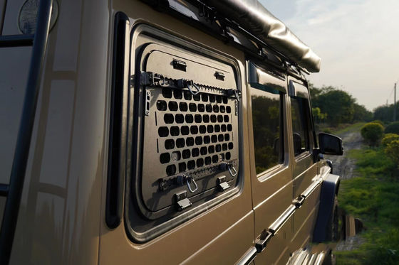 কালো ওভারল্যান্ড ক্যাম্পার G-CLASS W463 জন্য Gullwing উইন্ডো