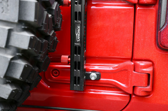 JEEP Wrangler কার ফিটমেন্ট অ্যালুমিনিয়াম খাদ অ্যান্টেনা পতাকা মেরু ইনস্টল এবং অপসারণ সহজ