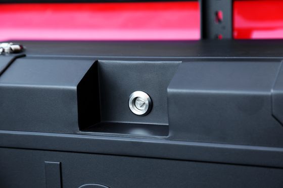 জিপ র্যাংলার জেএল 700 * 450 * 317 মিমি অফ রোড ভারী দায়িত্ব অ্যালুমিনিয়াম খাদ টাইলগেট স্টোরেজ বক্স