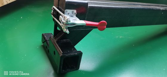 অফ-রোড কালো রিপেয়ার হুইল ক্যারিয়ার কাস্টম মেটাল ফ্যাব্রিকেশন দ্বারা ডিজাইন এবং উত্পাদিত