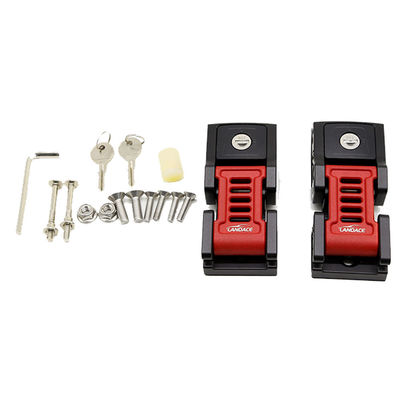 সিএনসি অ্যালুমিনিয়াম হুড ল্যাচ জন্য Jeep Wrangler JL আনুষাঙ্গিক হুড কভার ফিটিং অবস্থান