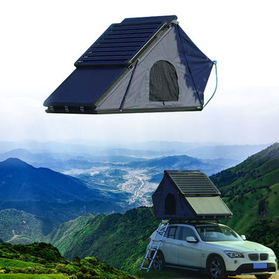 4x4 অফ-রোড গাড়ি ছাদ আনুষাঙ্গিক Clamshell অ্যালুমিনিয়াম হার্ড শেল ছাদ তাঁবু 4 ব্যক্তি
