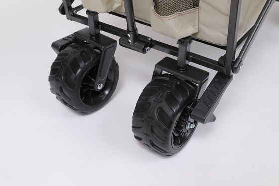 7x1.75 ইঞ্চি হুইল 101x51x108 সেমি সহ Ergonomic হ্যান্ডেল সহ সুবিধাজনক বিচ ওয়াগন