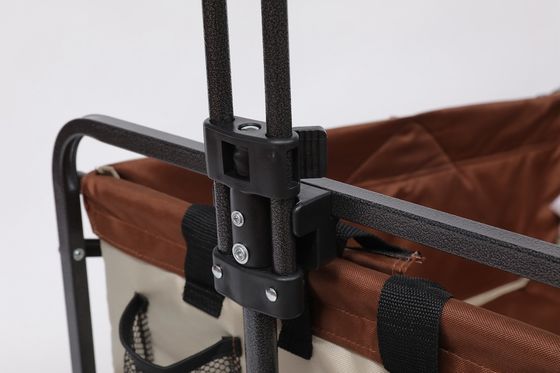 7x1.75 ইঞ্চি হুইল 101x51x108 সেমি সহ Ergonomic হ্যান্ডেল সহ সুবিধাজনক বিচ ওয়াগন